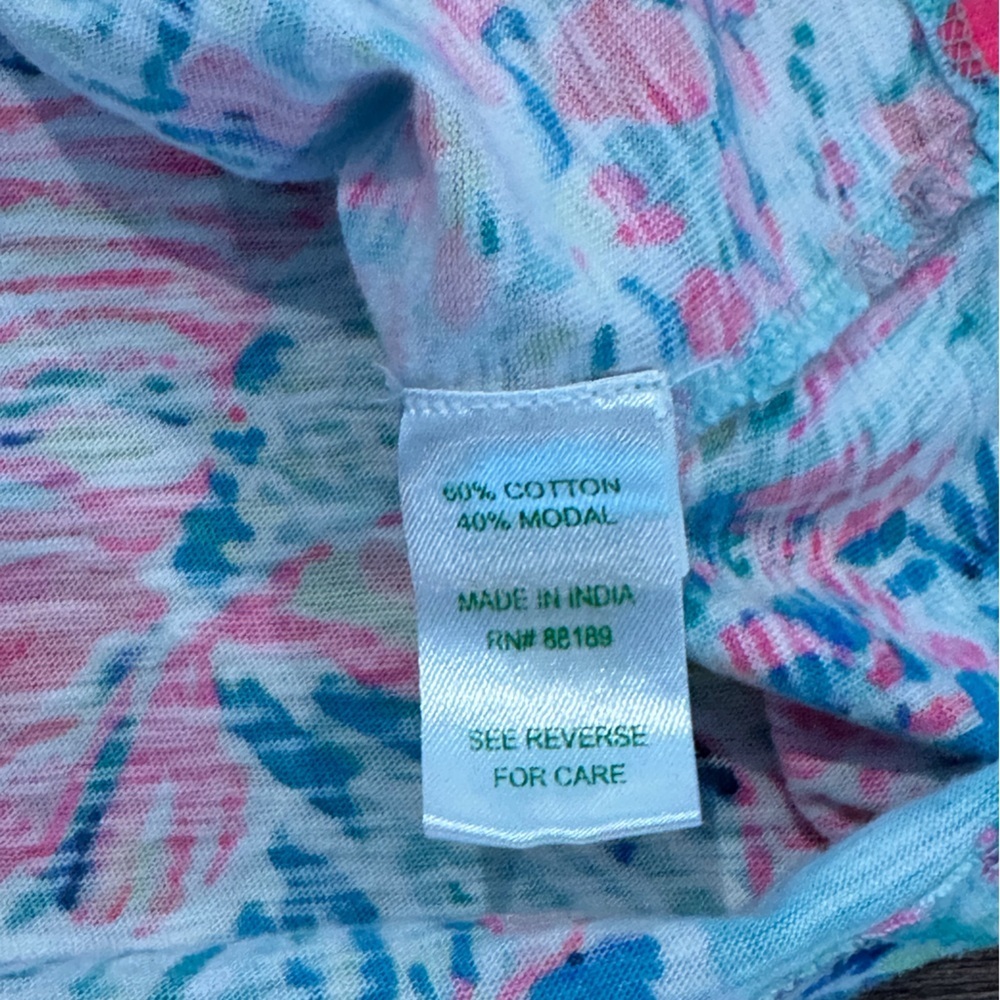 Lilly Pulitzer Del Lago Tunic Dress in Gypsea Serene Size Large - Picture 4 of 8